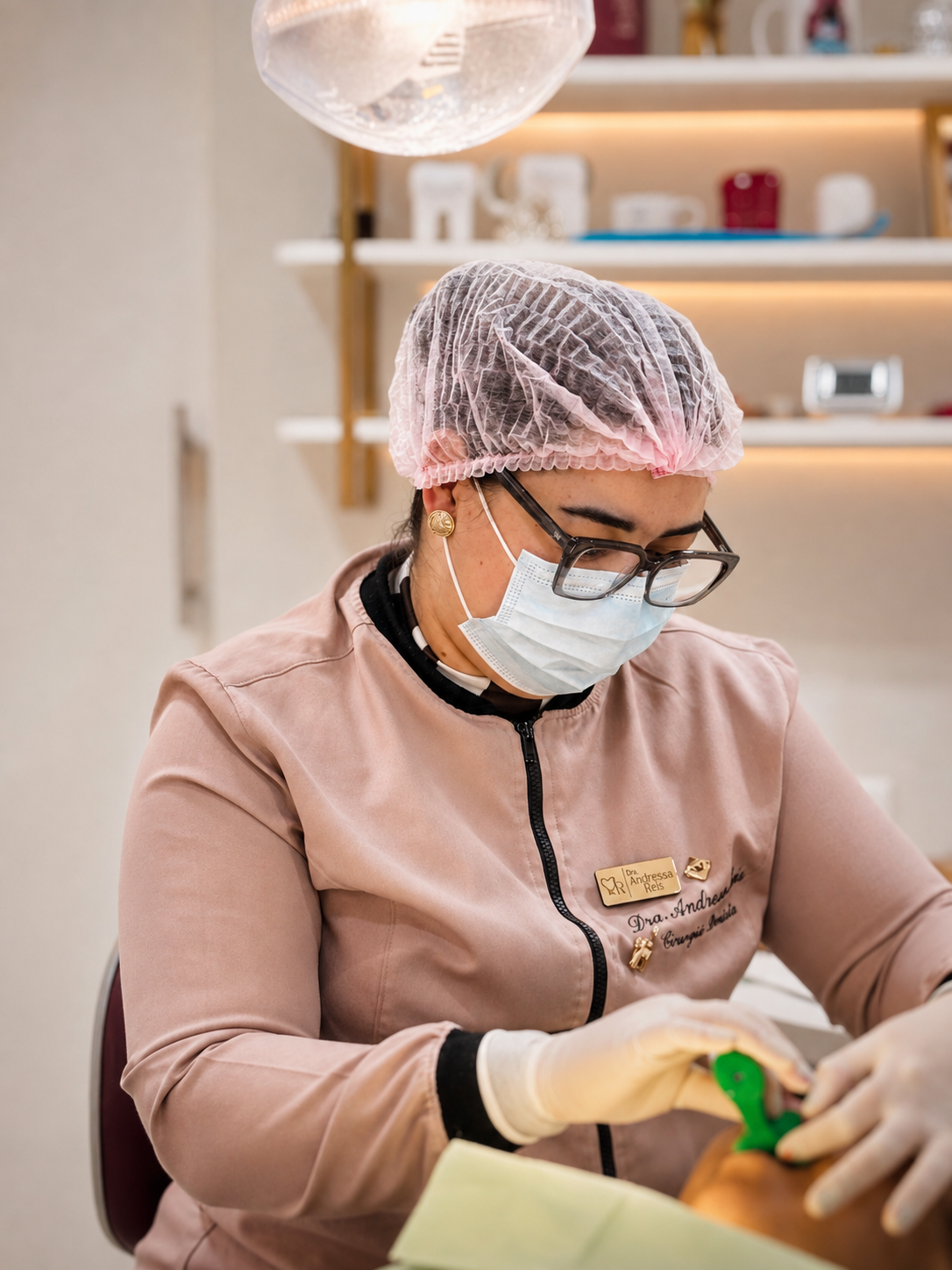Atendimento profissional da Dra. Andressa Reis